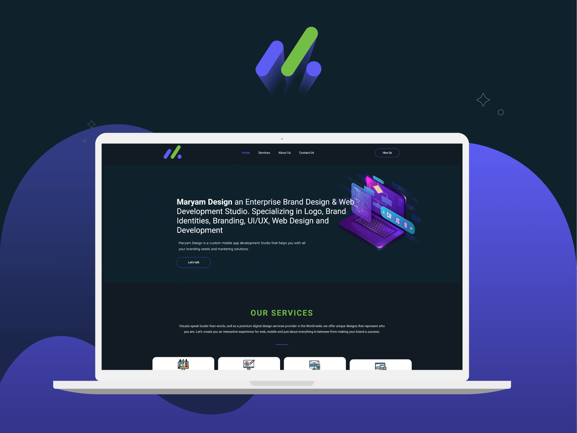 Placeholder project card media