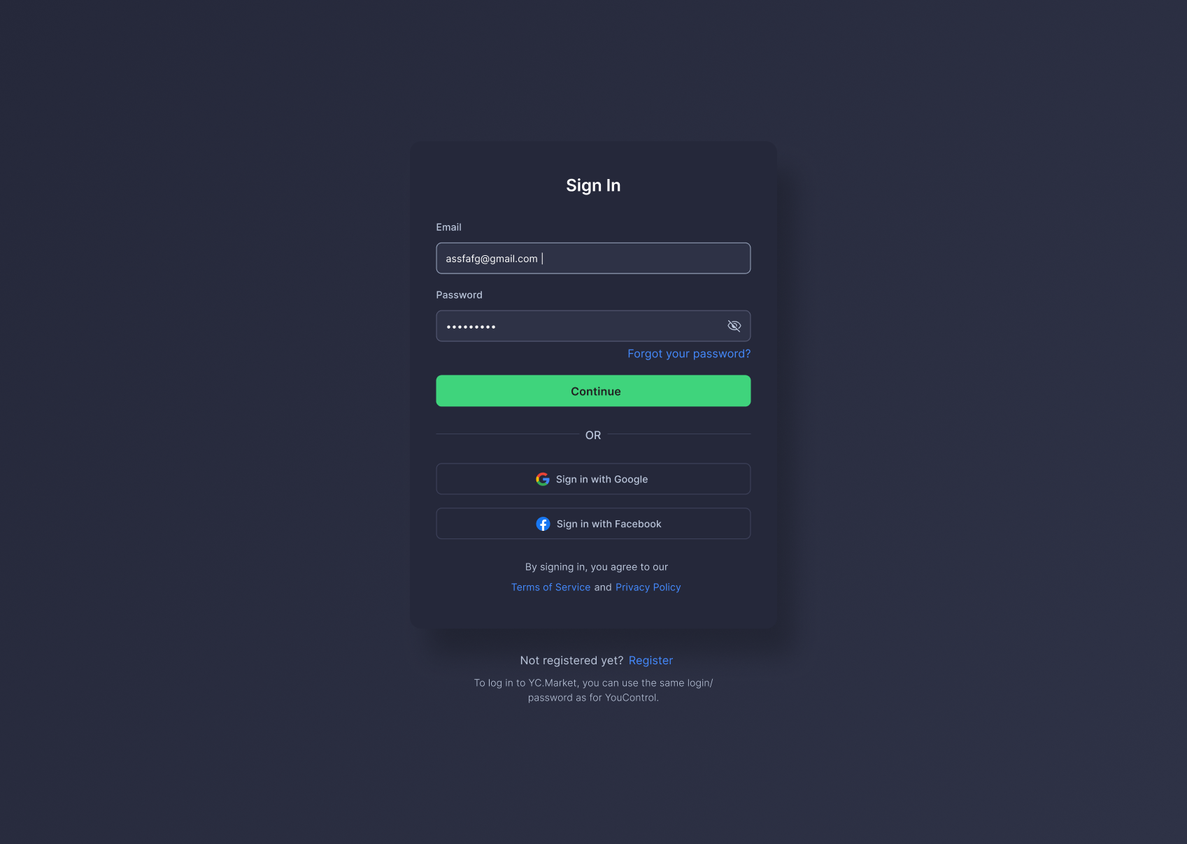 Placeholder project card media