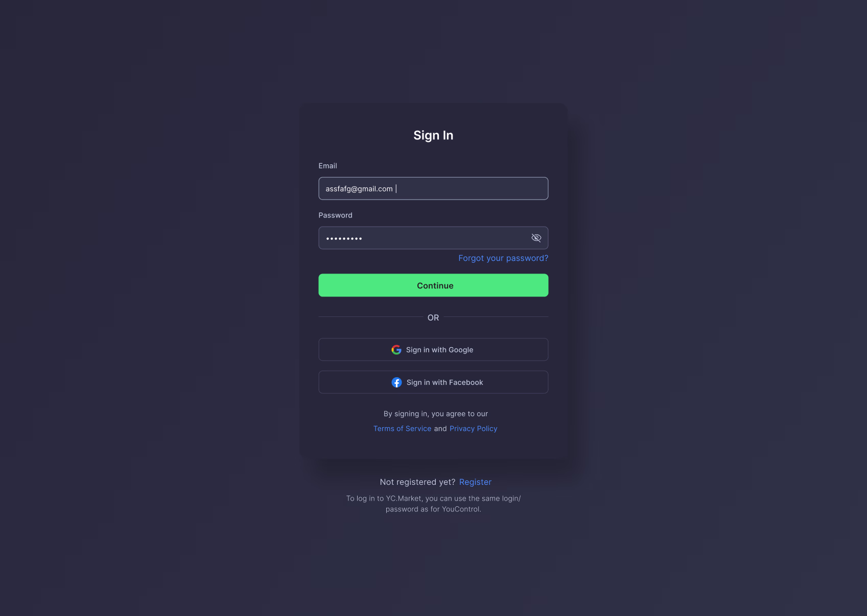 Placeholder project card media