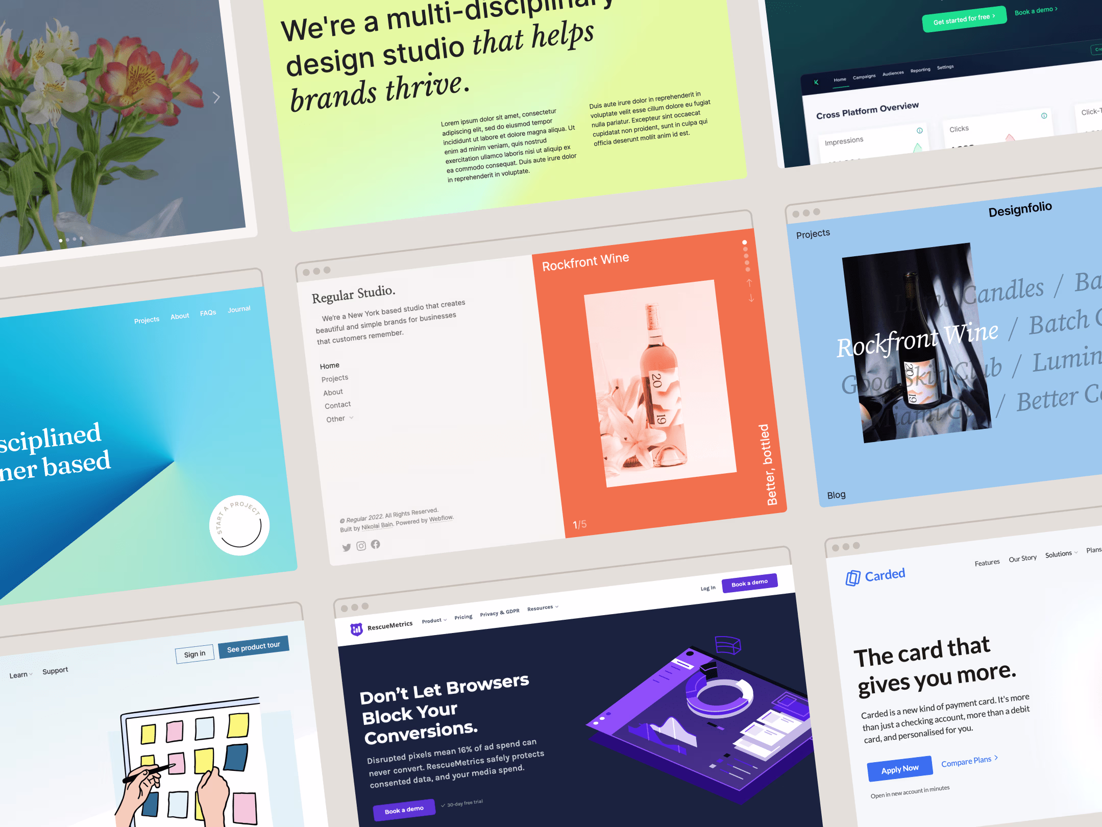 Placeholder project card media