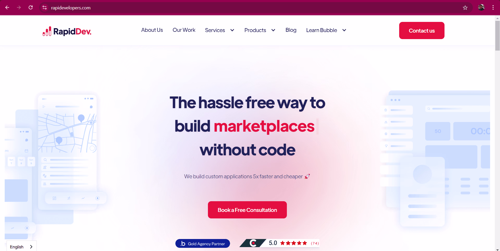 Placeholder project card media