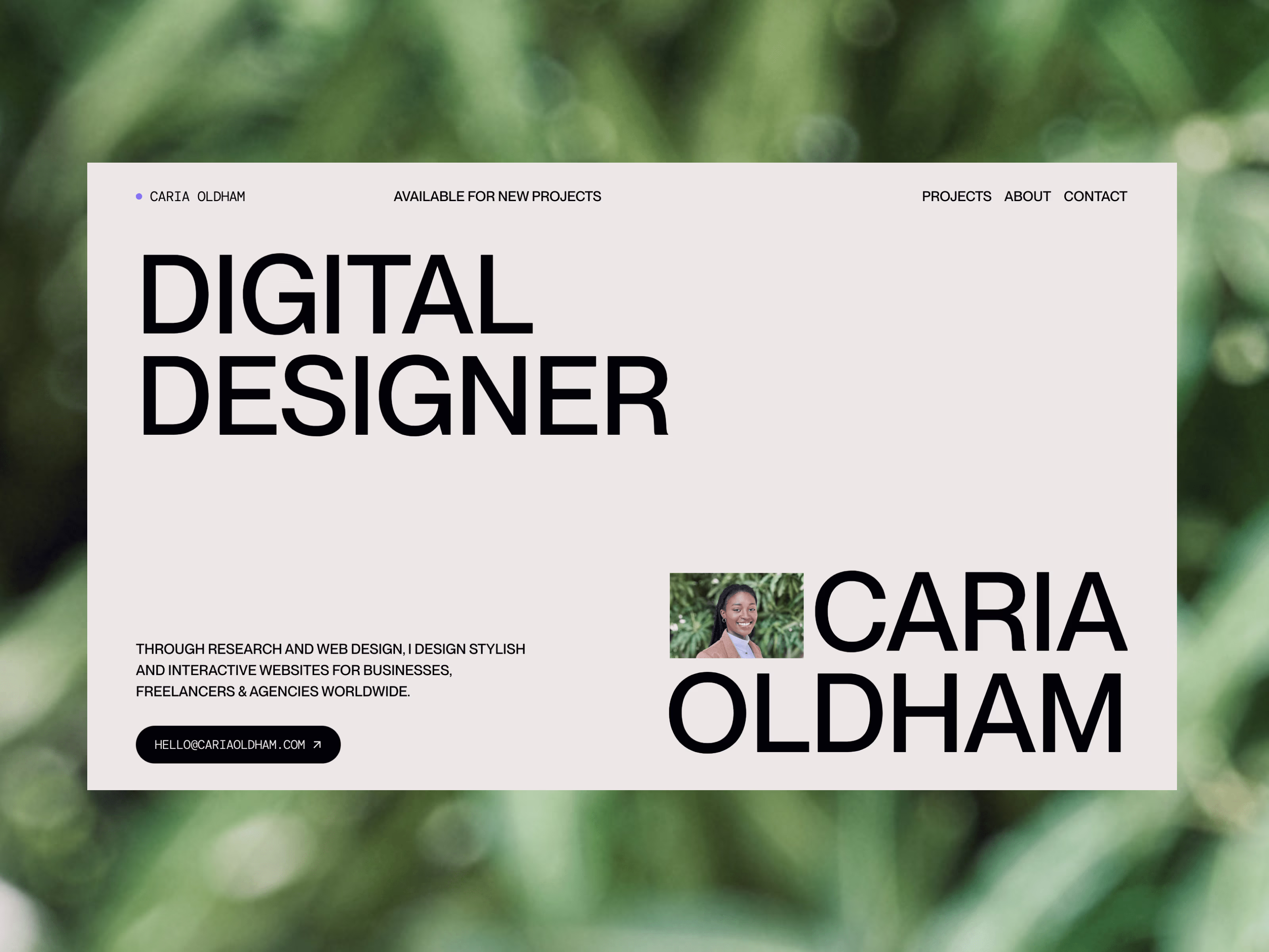 Placeholder project card media