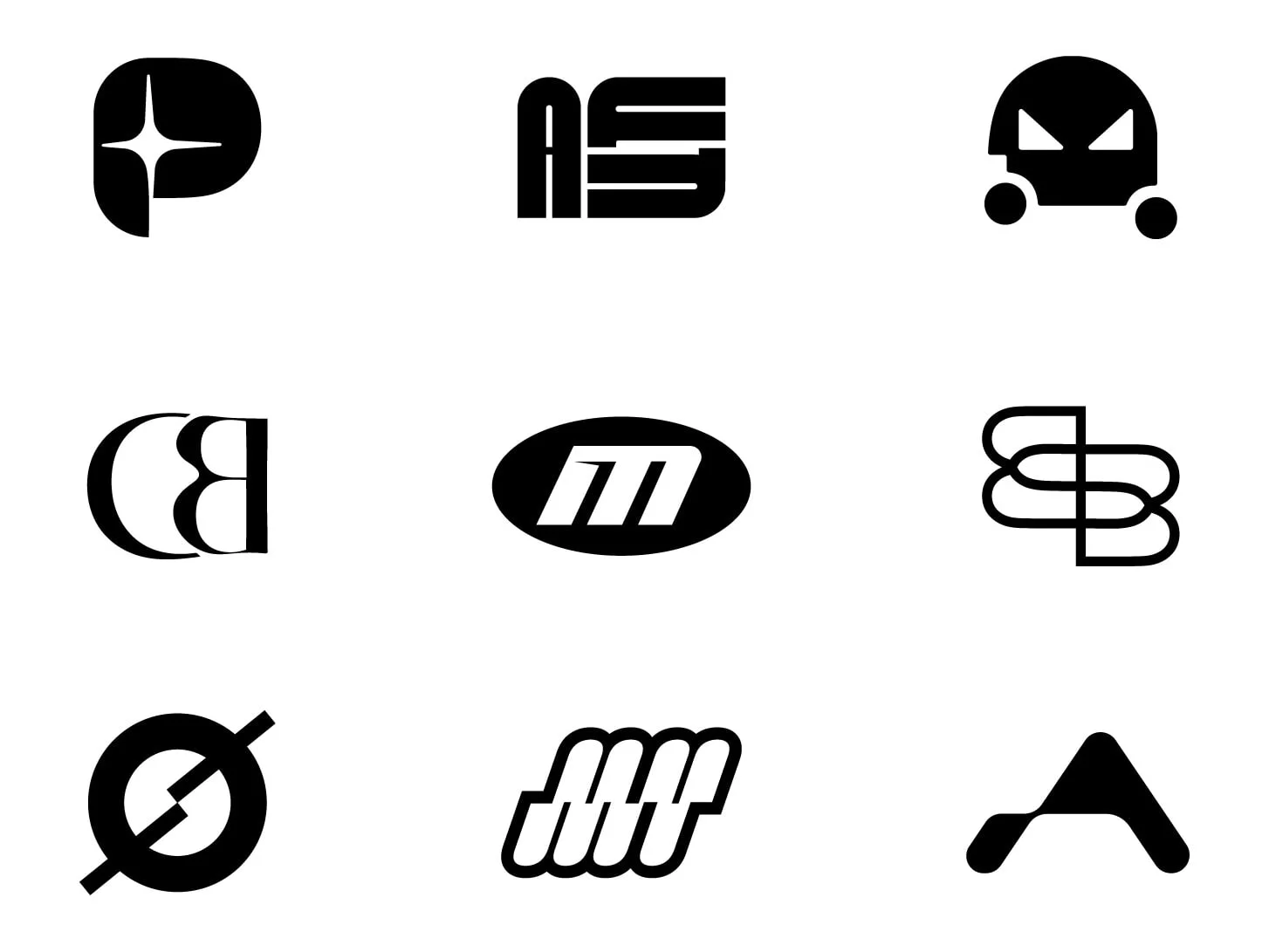Timeless, Minimalistic and Modern Logo Mark and Icon Design, a service by Sinha Graphics