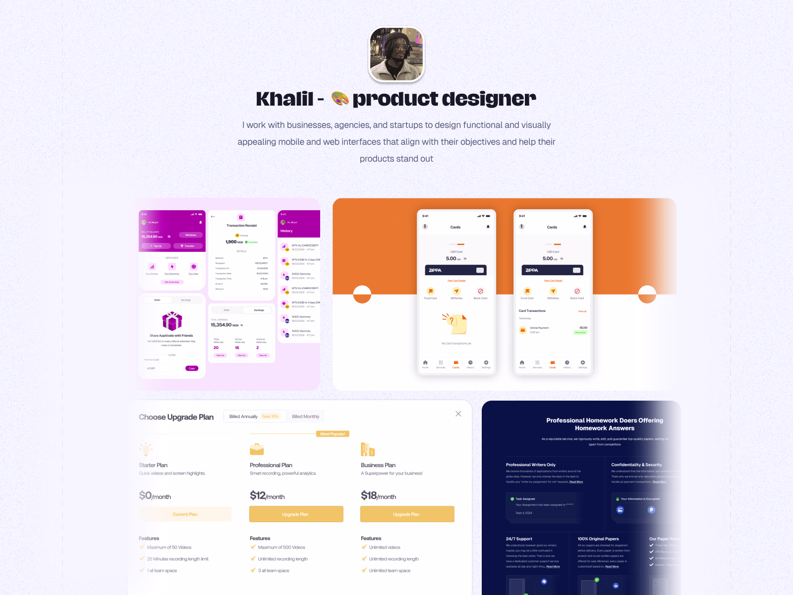 Placeholder project card media