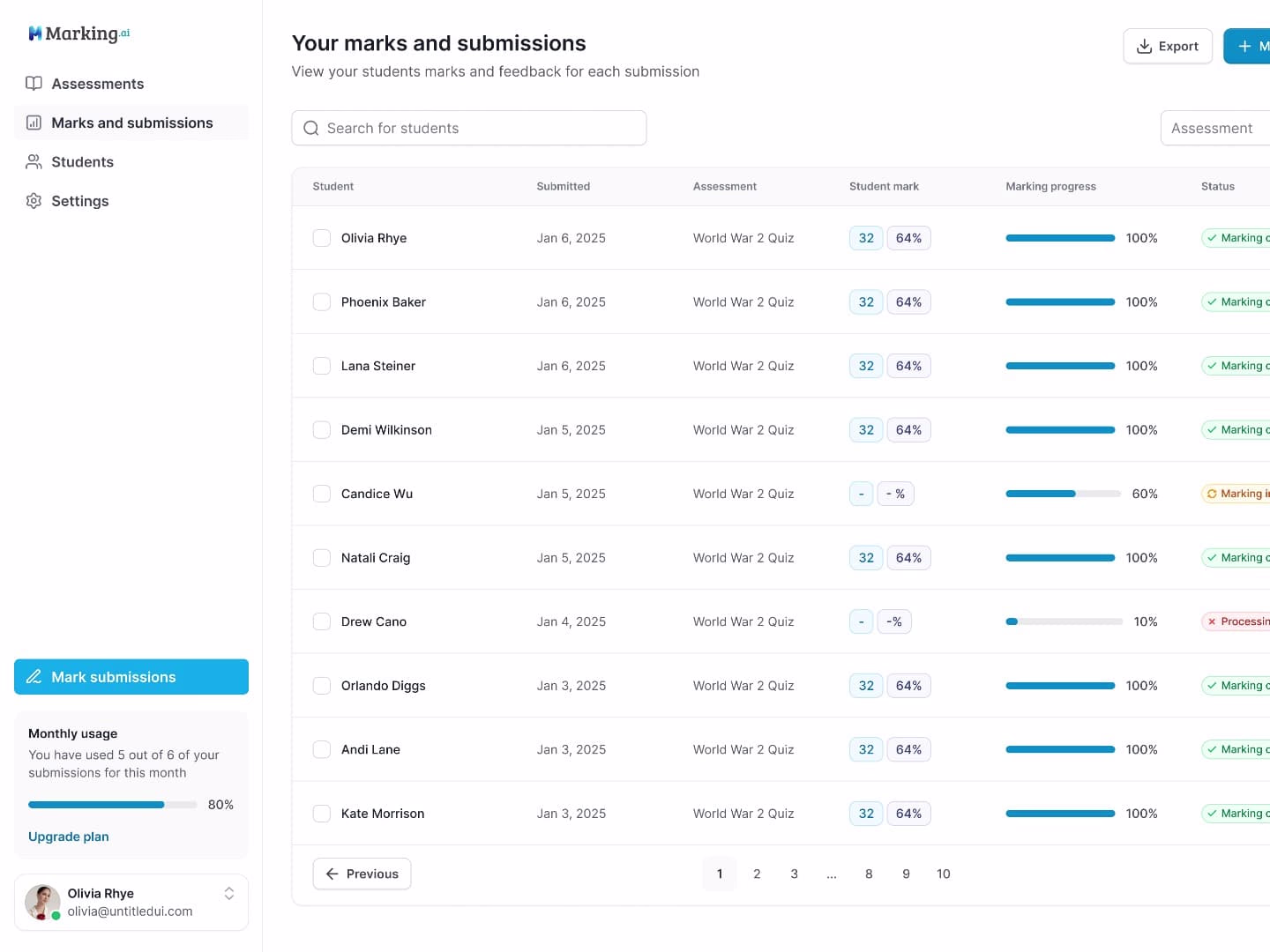 Placeholder project card media