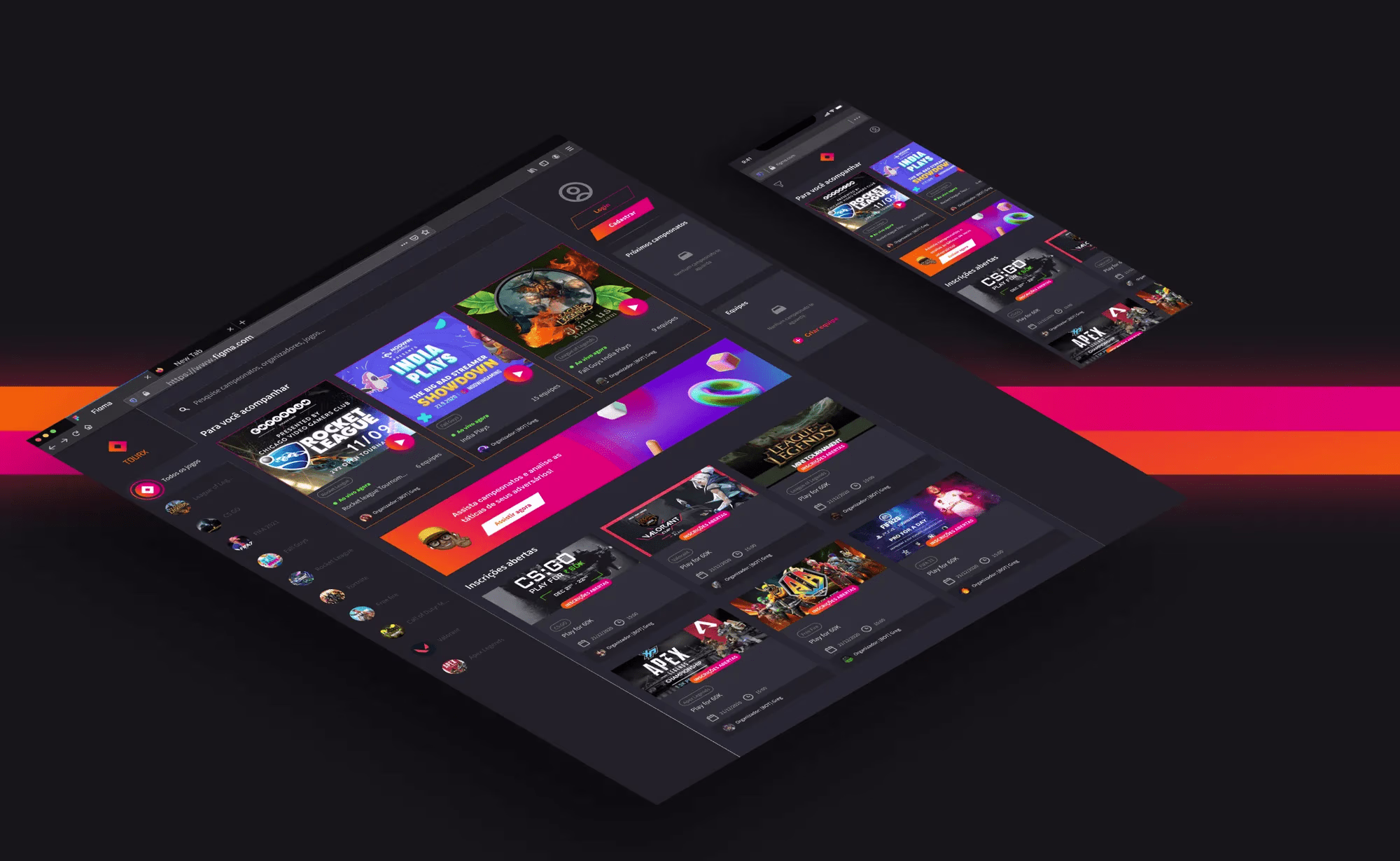 Placeholder project card media