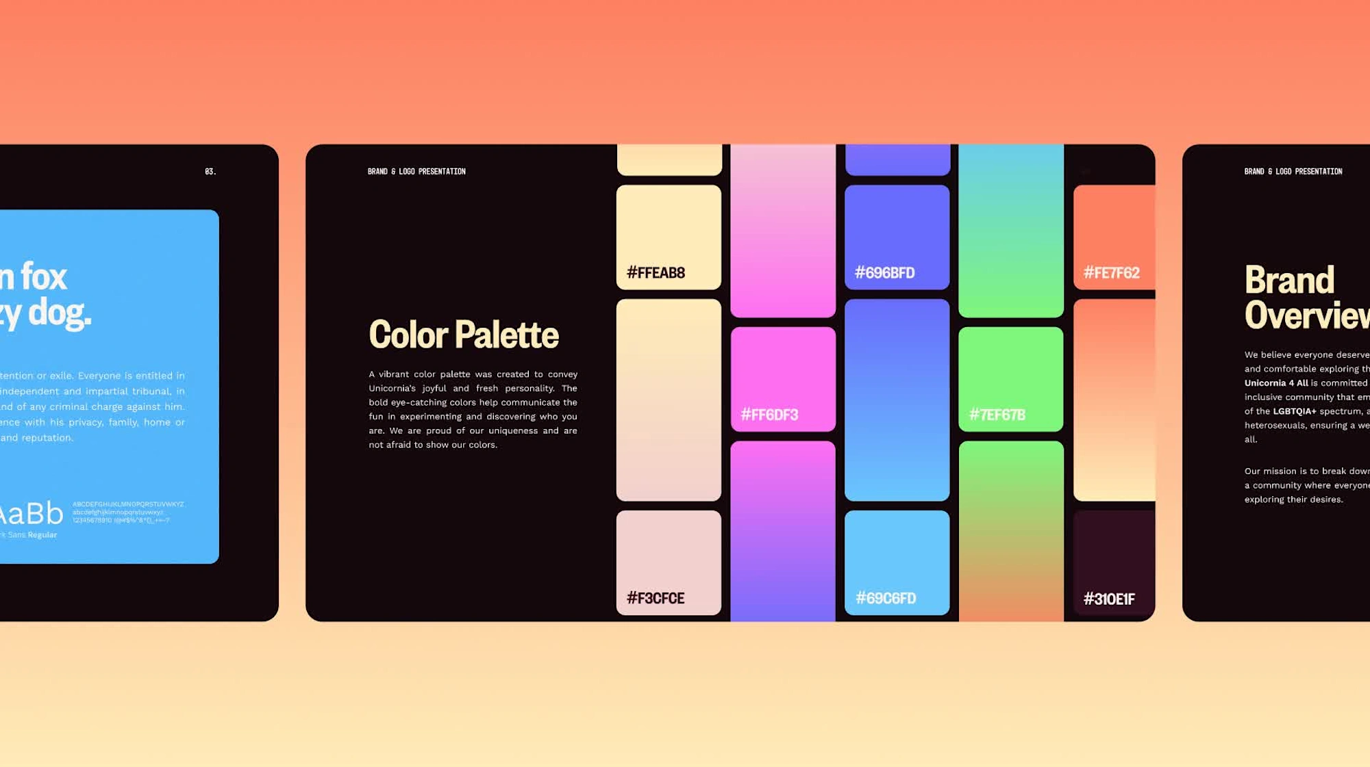 Unicornia — Brand identity · Digital