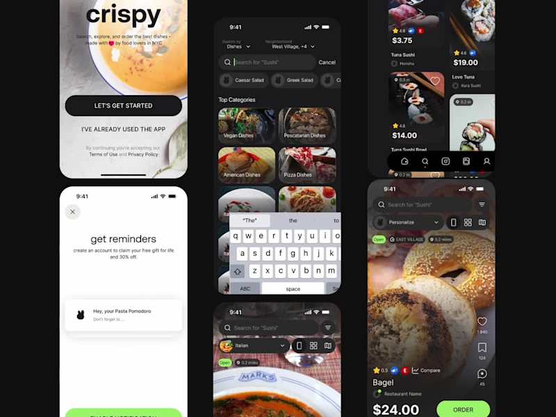 Cover image for Crispy Mobile App Design & Brand Direction