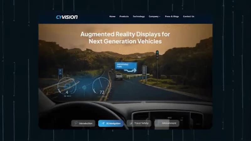 Cover image for Website animation work for a HUD client.