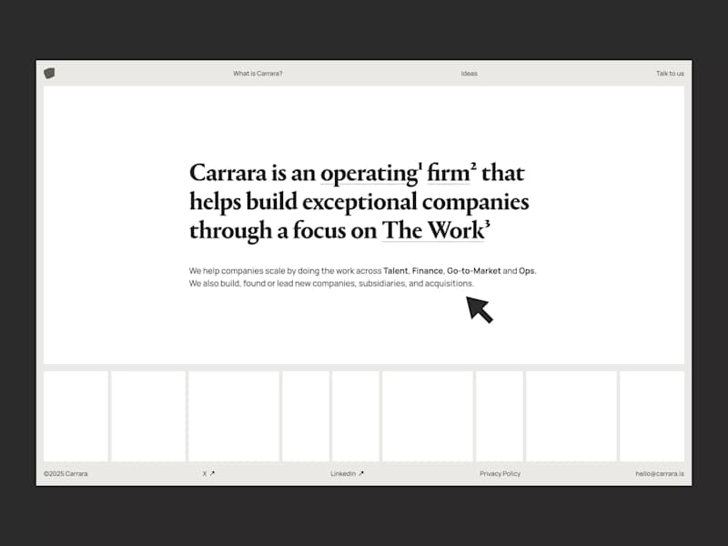 Cover image for Completed Project for Carrara ⛰️ Check it out (https://contr...