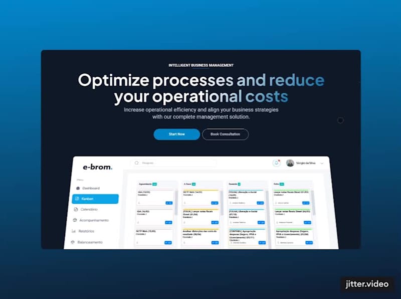 Cover image for Cutting-edge UX/UI for E-brom SaaS