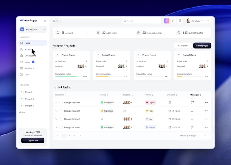 Cover image for The latest project I’m working on is a task management web a...