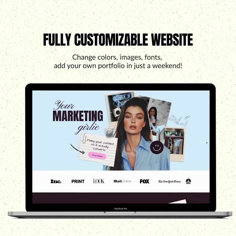 Cover image for Squarespace Website Template Social Media