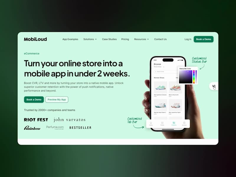 Cover image for MobiLoud Website Images Redesign