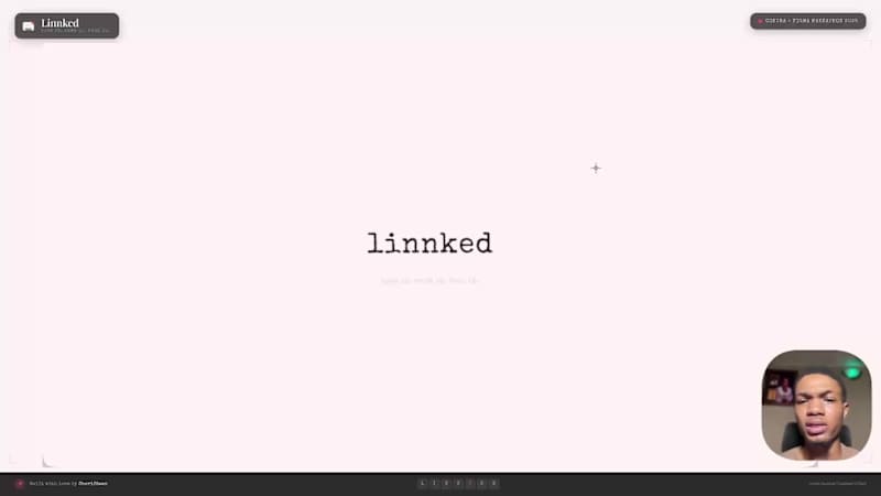 Cover image for Linnked. A personal letter experience,