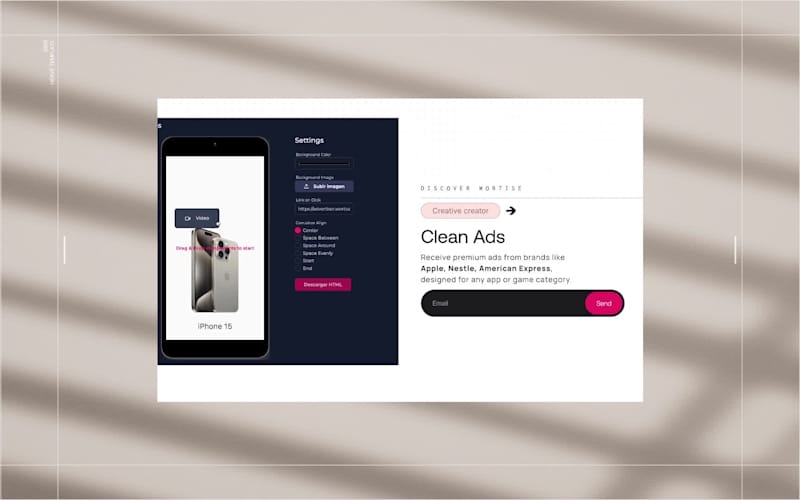 Cover image for Wortise Website Redesign for Ad Monetization Clarity