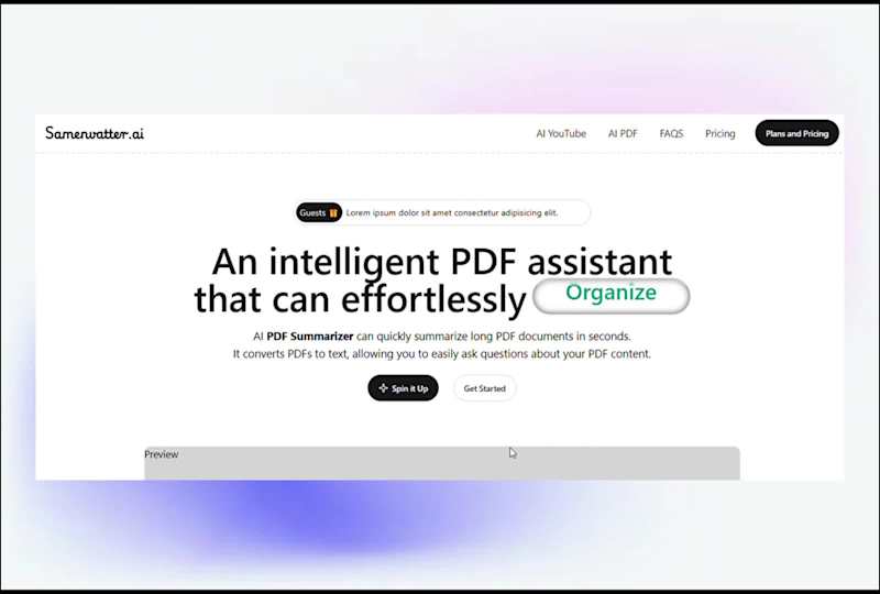 Cover image for AI PDF Summarizer Development