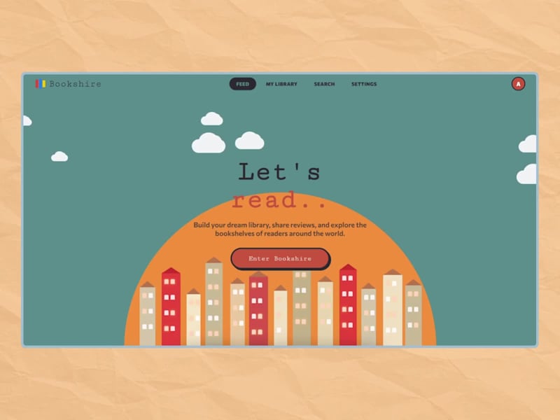 Cover image for Discover Bookshire: Curate and Share Your Dream Library