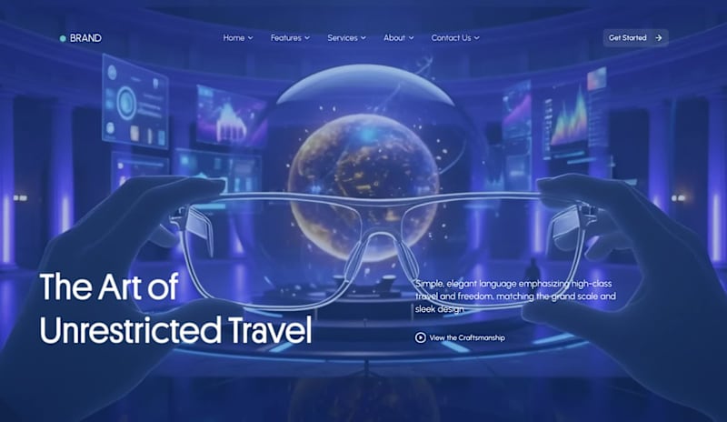 Cover image for A Simple animated hero section exploration