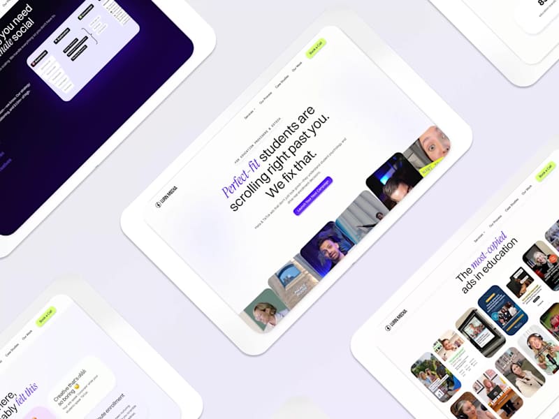 Cover image for Lurn Media Website Transformation