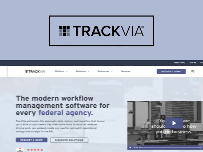 Cover image for Trackvia