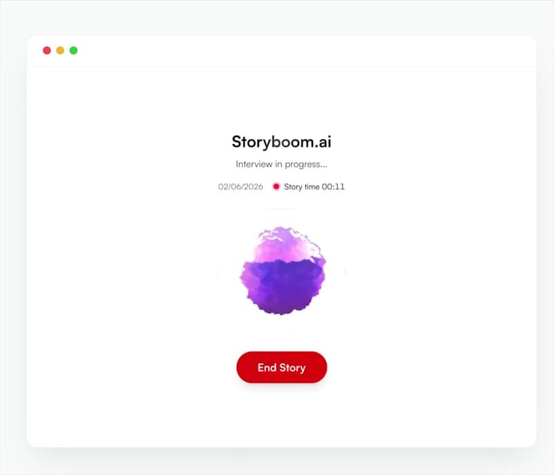 Cover image for Just built a voice interactive