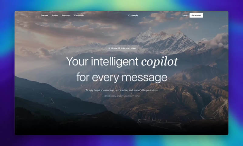 Cover image for Made the landing page in the bolt.new