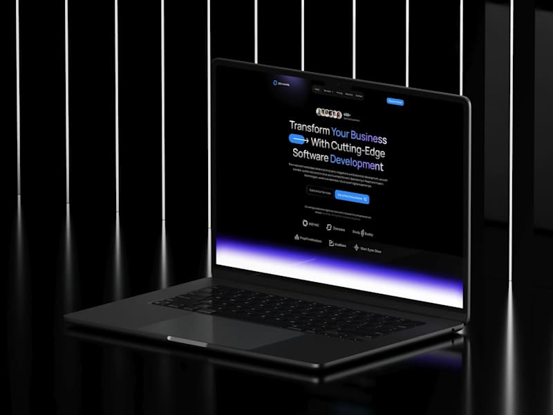 Cover image for Software Development Company - Landing Page
