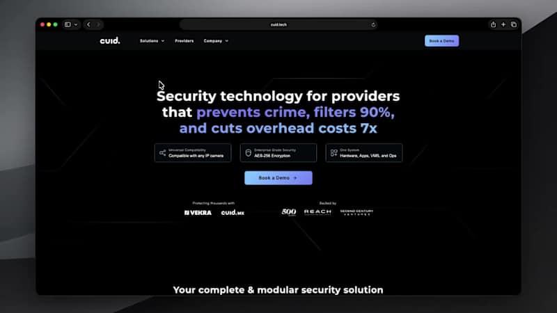 Cover image for Decided to join the Webflow x Contra Challenge! Cuid is an a...