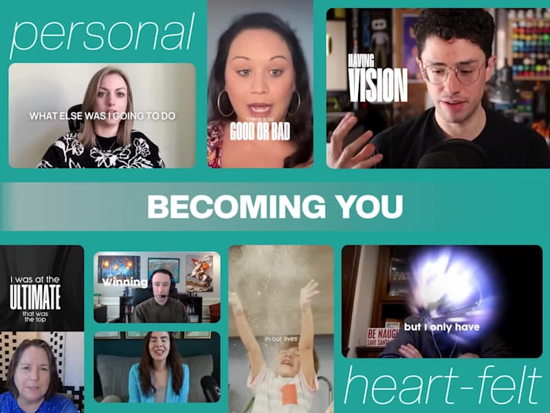 Cover image for Becoming You | Podcast Editing + Graphics