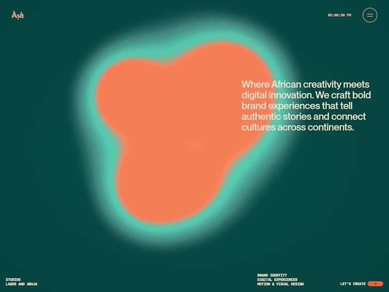 Cover image for I built a website for a fictional design agency called Asa S...