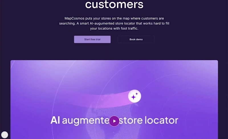 Cover image for Built mapcosmos.com (http://mapcosmos.com), the sales