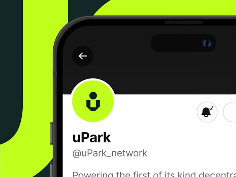 Cover image for uPark / Visual id • Web Design • Animation