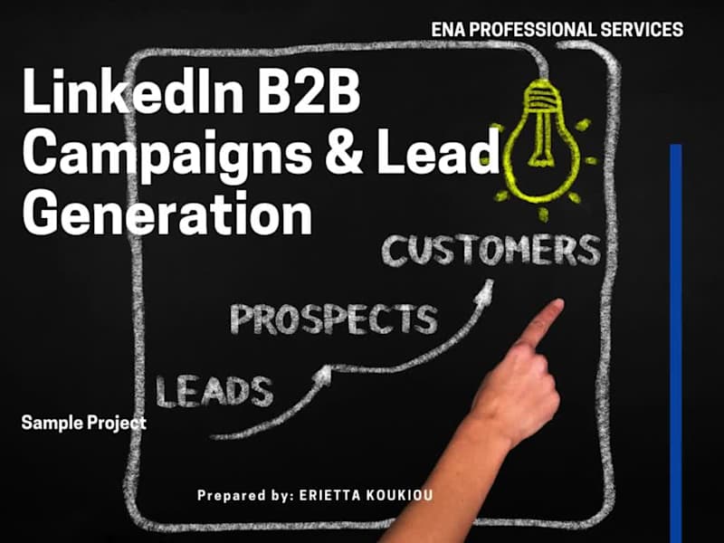Cover image for LinkedIn B2B Campaigns & Lead Generation — Sample Project