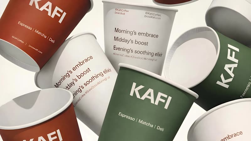 Cover image for Kafi Coffee Packaging Design + Brand Identity