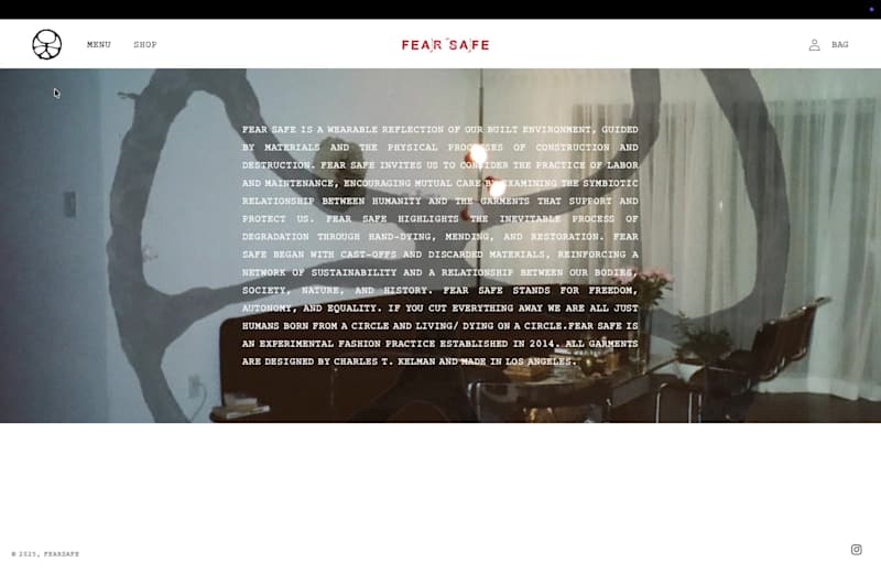 Cover image for Web Design & Build using Shopify for FEAR SAFE