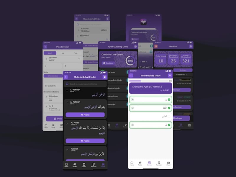 Cover image for Hifdh Helper App & Logo Design