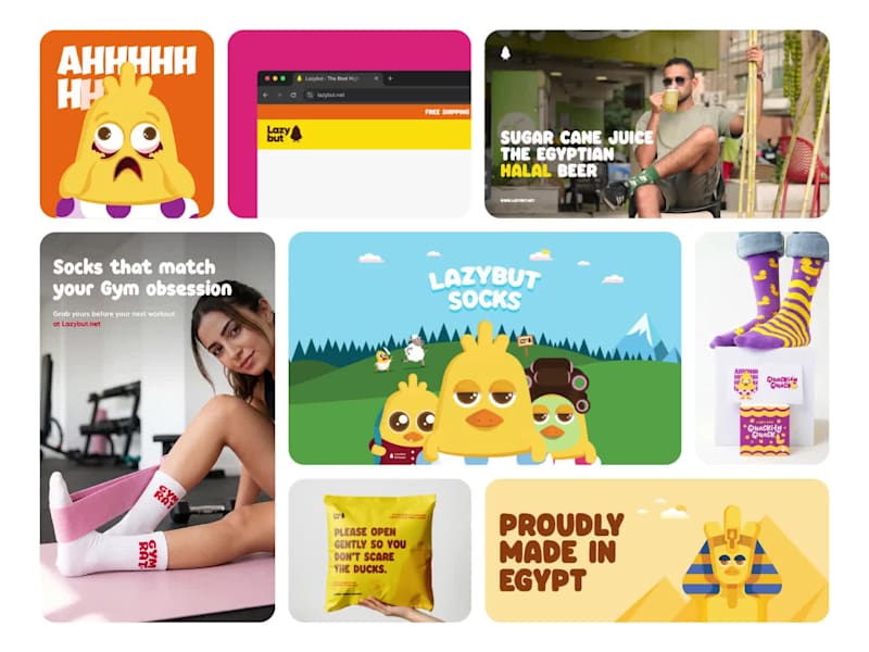 Cover image for Lazybut - Brand Identity