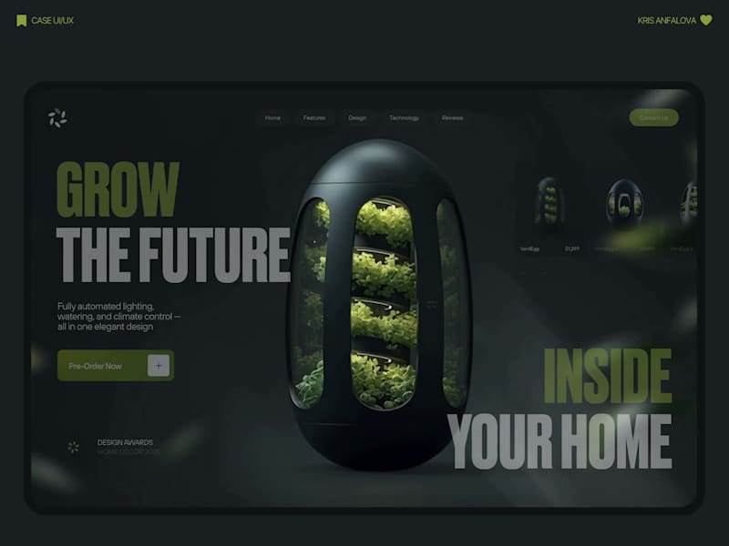 Cover image for This indoor garden tech landing