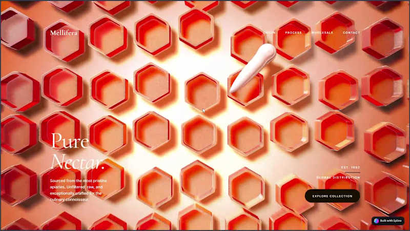 Cover image for Honey Dipper Hero - Interactive Web Design