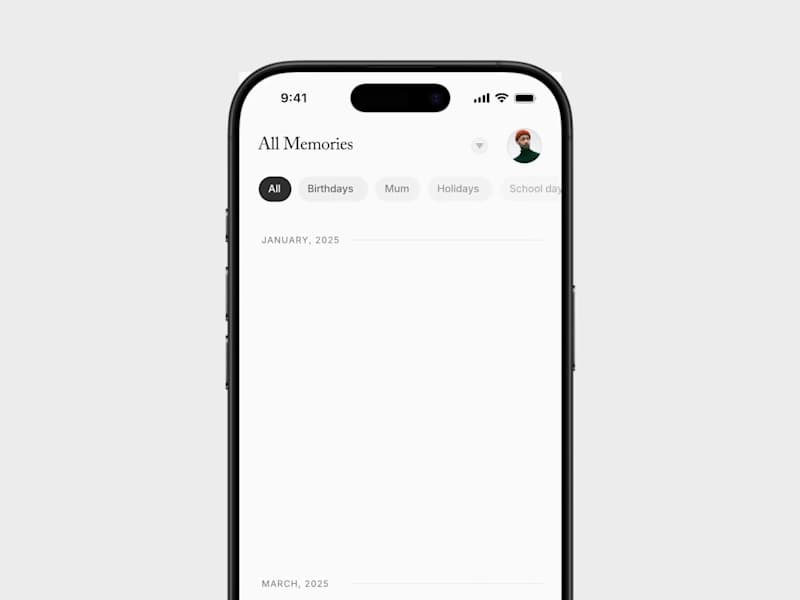 Cover image for Here's a home screen for a journaling app, but with better UX.