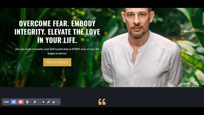 Cover image for Website for Ewan Corlett From