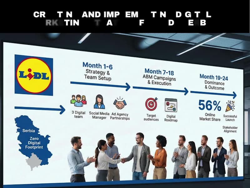 Cover image for Launching Digital Presence of Lidl Serbia