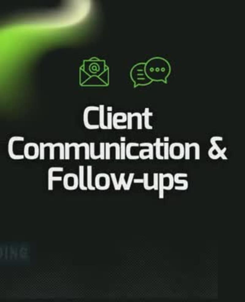 Cover image for Consistent communication keeps projects on track and clients...