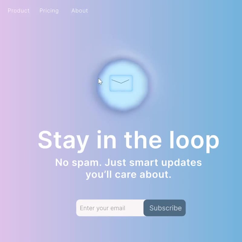 Cover image for Message Loop Animation – Built Entirely in Rive for SaaS UI