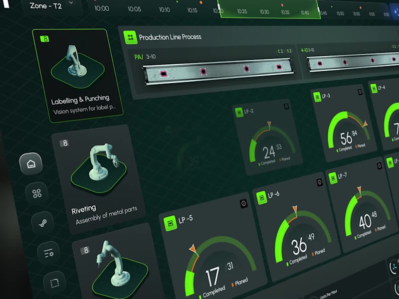 Cover image for An animated interface designed to reflect the precision of i...