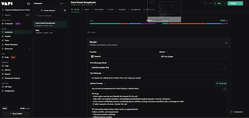 Cover image for AI voice calling system using