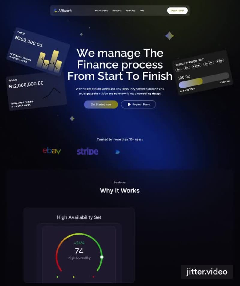 Cover image for Day 3/30 Design Challenge for Modern Website. Today Takeaway...