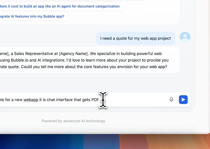 Cover image for AI Sales Agent for Web Development Solutions