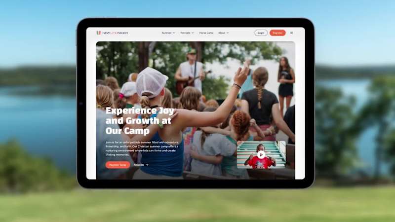Cover image for Summer Camp Website